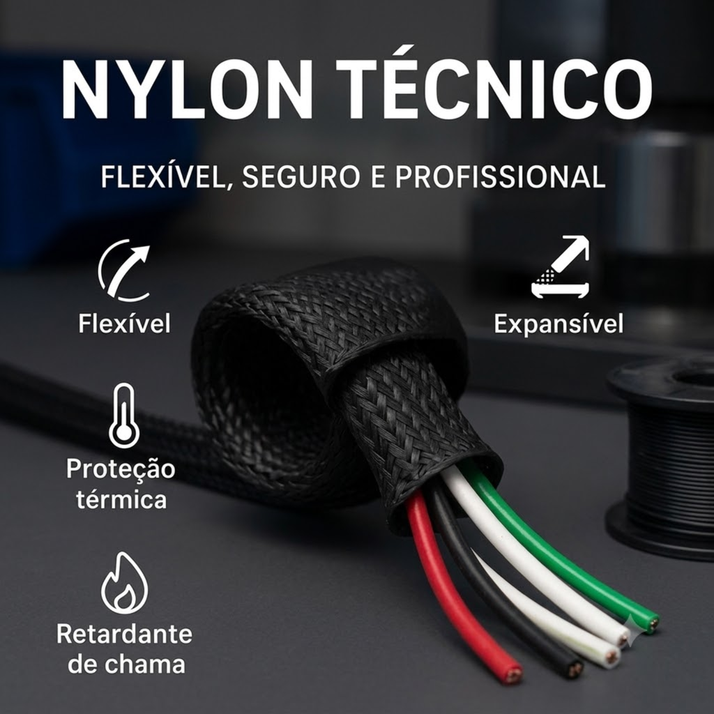 Kit Malha Náutica Expansiva Mundo Peças 20m 3mm 6mm 8mm 12mm