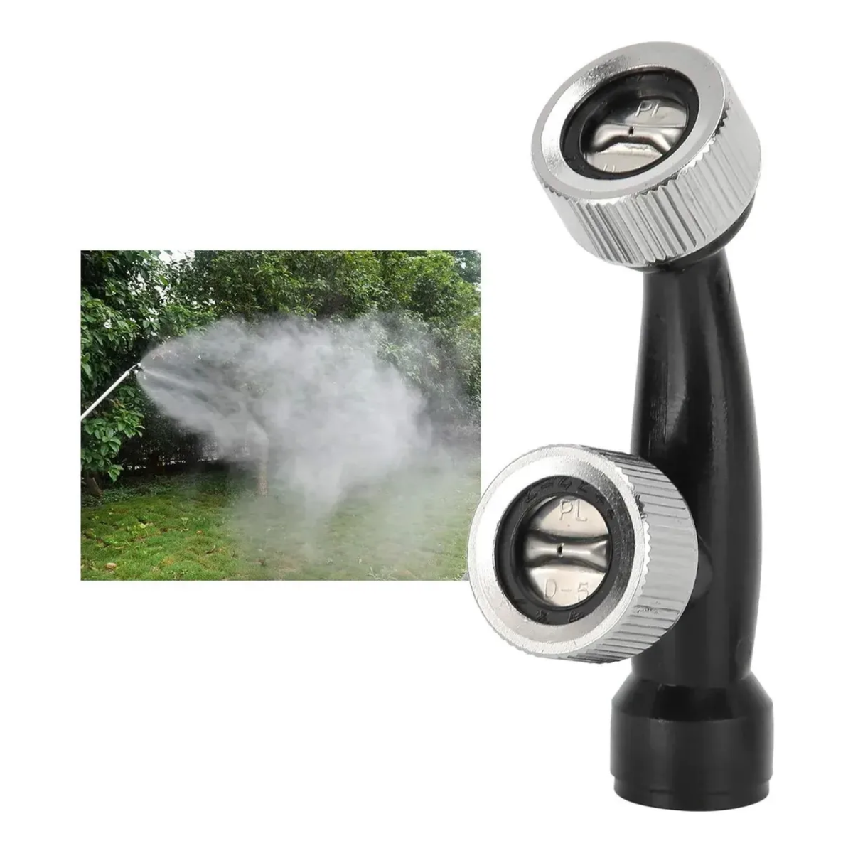 Fumigador De Pulverização De Bico Duplo G1 Bocal Duplo