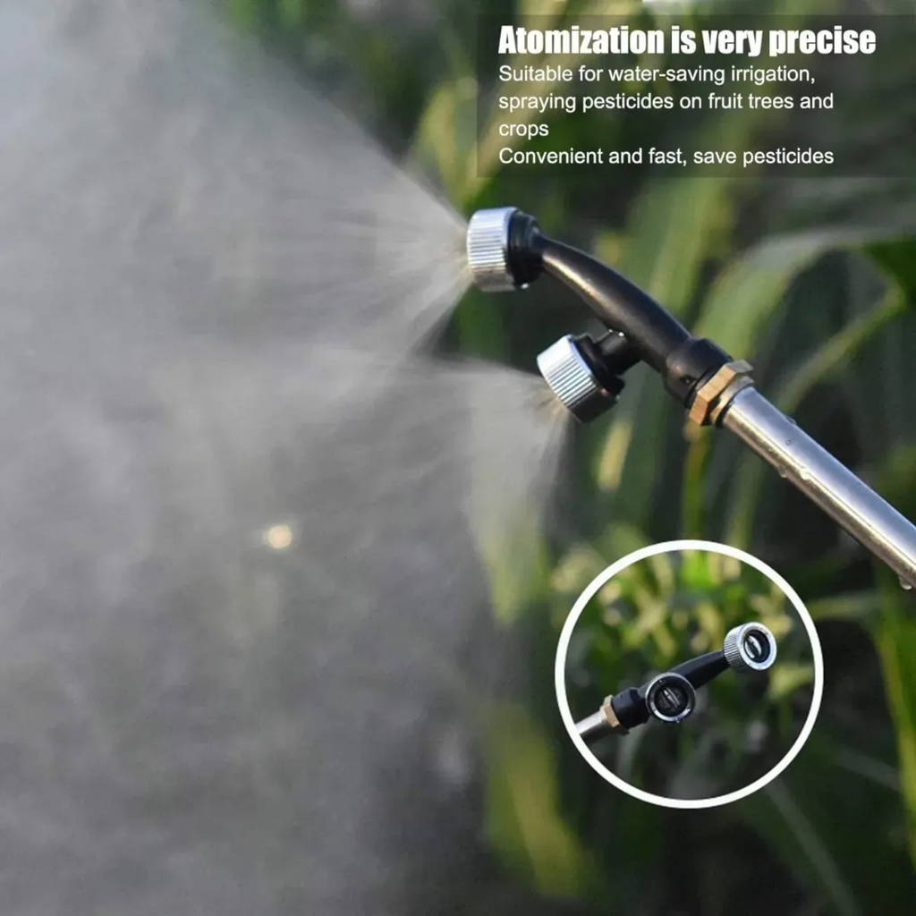 Fumigador De Pulverização De Bico Duplo G1 Bocal Duplo