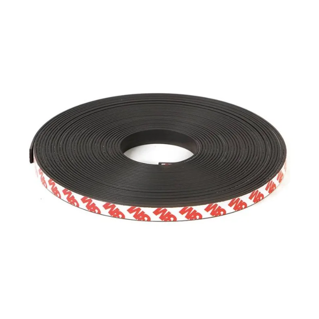 Perfil Magnético Adesivo 3M Fita Imã Flexível 15x2mm 30mts