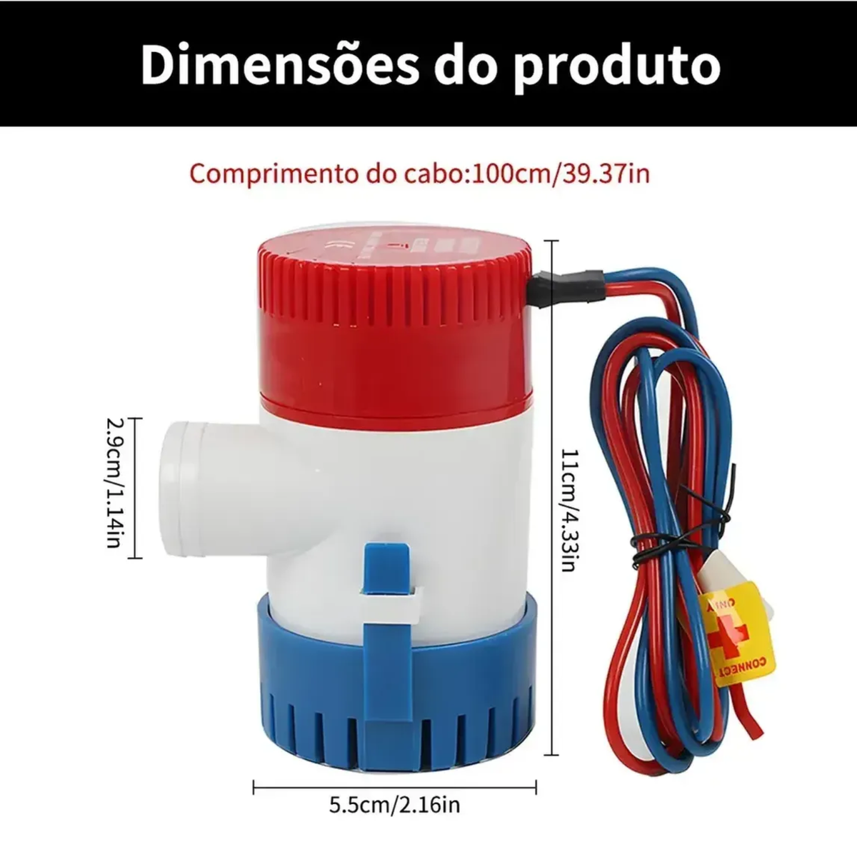 Bombas De Porão De Barcos Náuticos 1100gph 12v Para Homeboat