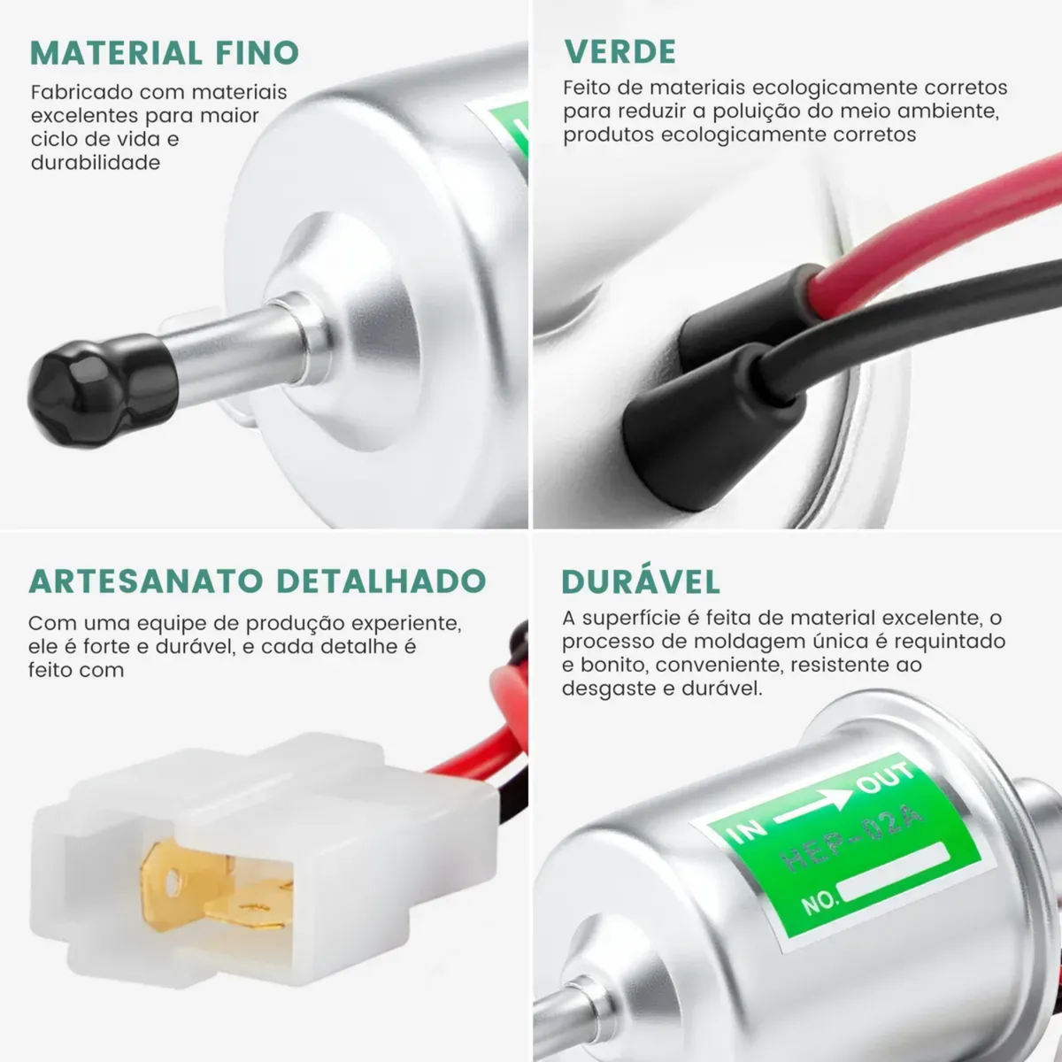 Bomba Gasolina Diesel Combustivel Trator Lancha 3.6 Psi 12v