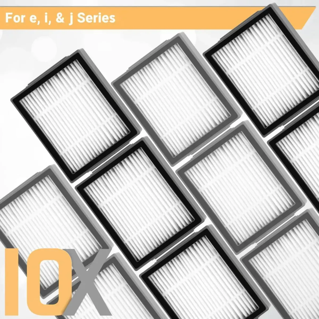 Kit 10pcs Escova Filtro Hepa Para Irobot Roomba I8 I7+e7 E6