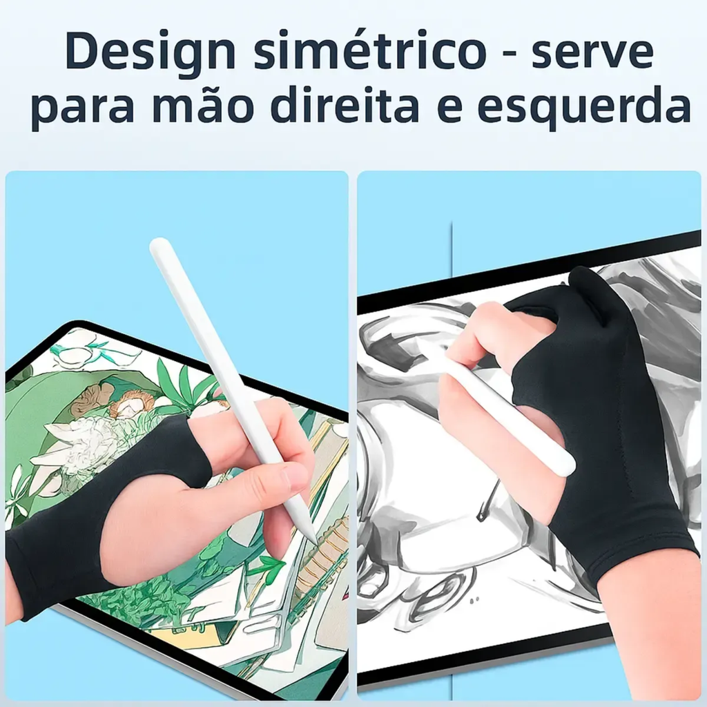 Luva Palm Rejection Its Desenho Tablet Celular Anti Toque L