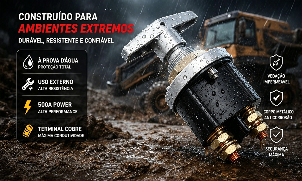 Interruptor De Desconexão De Bateria Isolador De Alça 1500
