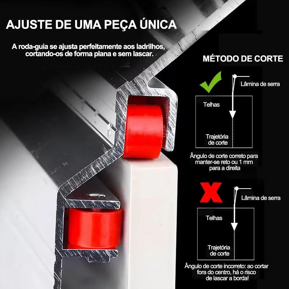 Ferramenta De Corte 45 Graus Para Porcelanato Mármore Piso