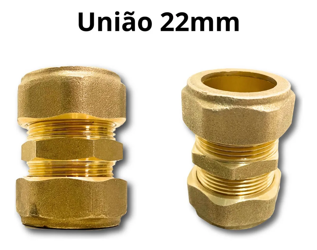 Kit Conexão União Fácil Tubo 22mm P2 Coletor Placa Sola