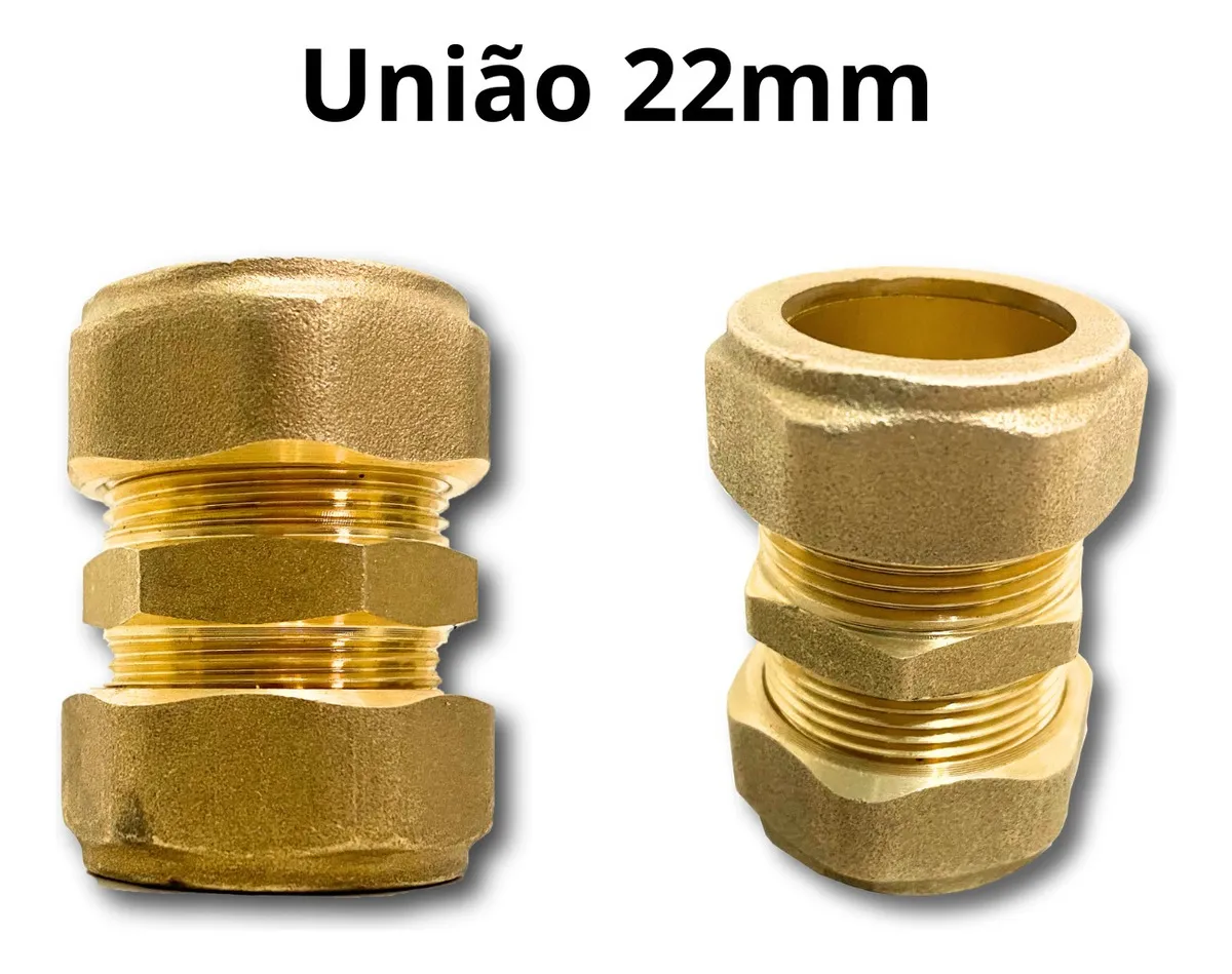 Kit Conexão União Fácil Tubo 22mm P2 Coletor Placa Sola