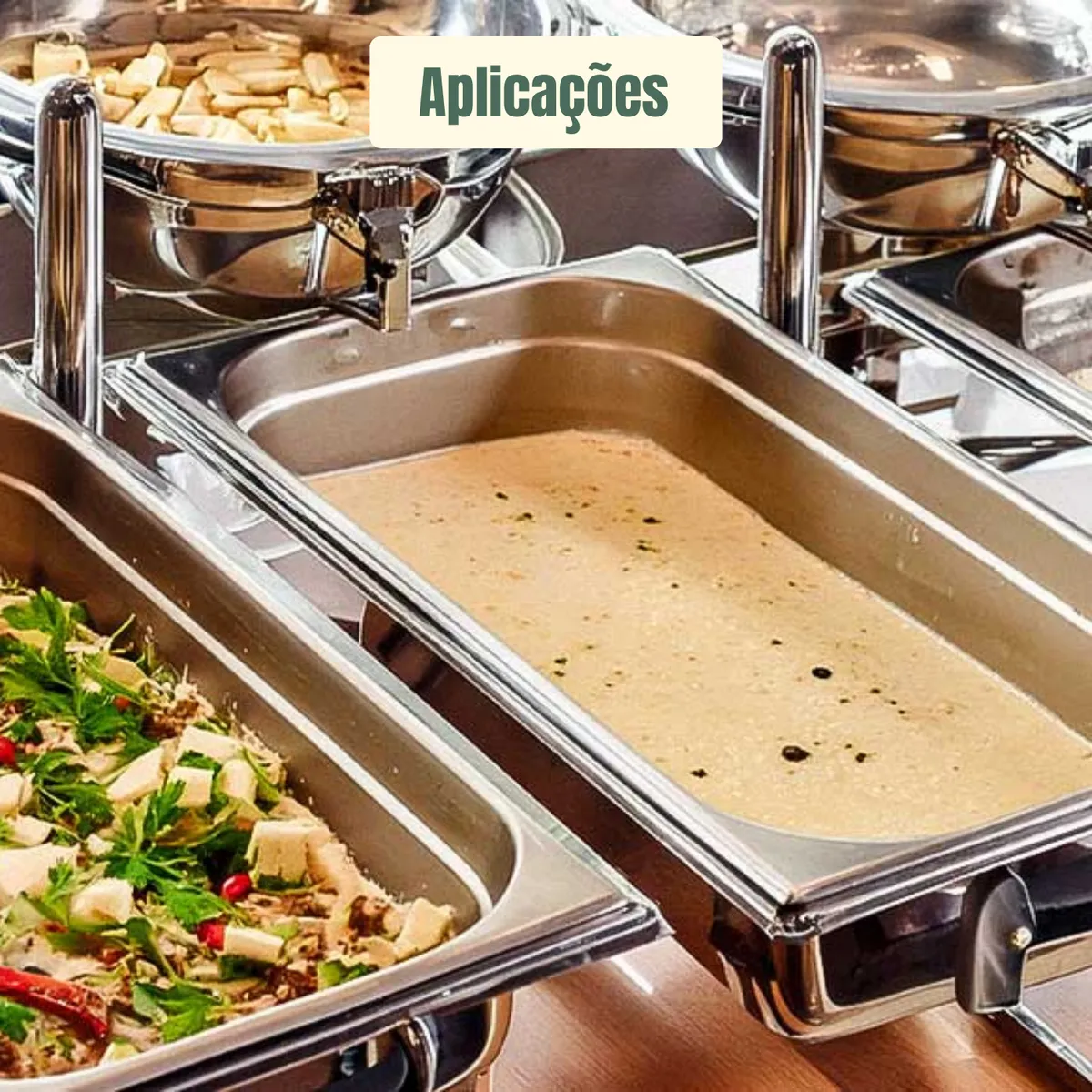 Kit 2 Fogareiros Para Discos Acendedor 9cm Aço Inox Fondue