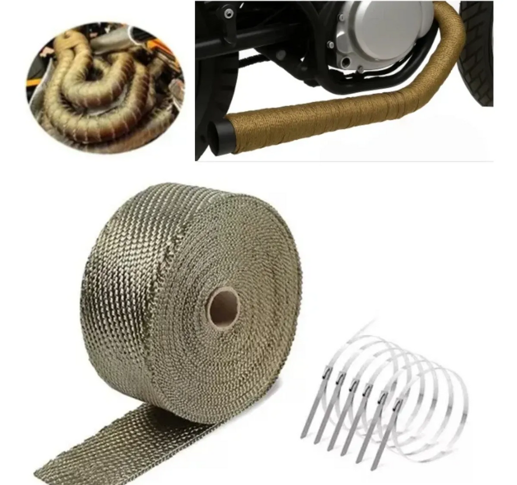 Manta Térmica Termotape Titanium P/ Escape 10 Metros + 6 Zip