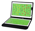 Prancheta Tatica Treinador Futebol Quadro Tecnico Futsal