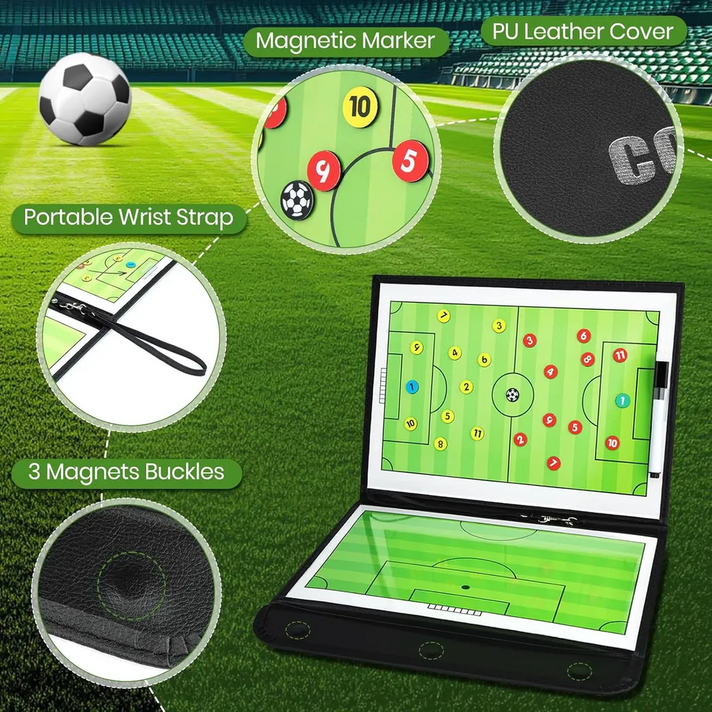 Prancheta Tatica Treinador Futebol Quadro Tecnico Futsal