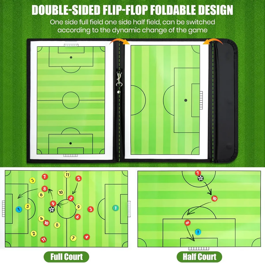 Prancheta Tatica Treinador Futebol Quadro Tecnico Futsal