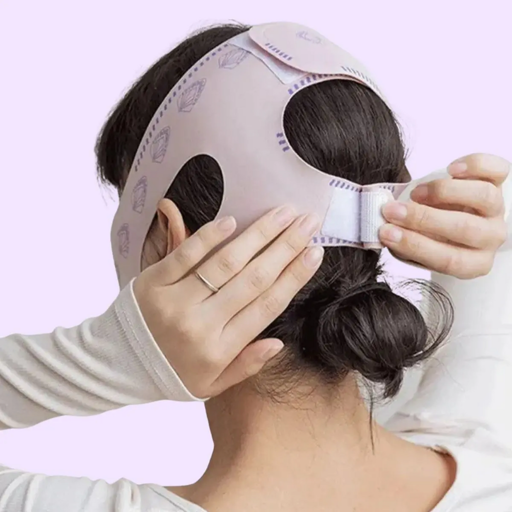 Máscara Modeladora Rosto Lifting Skin Care Papada Antirrugas