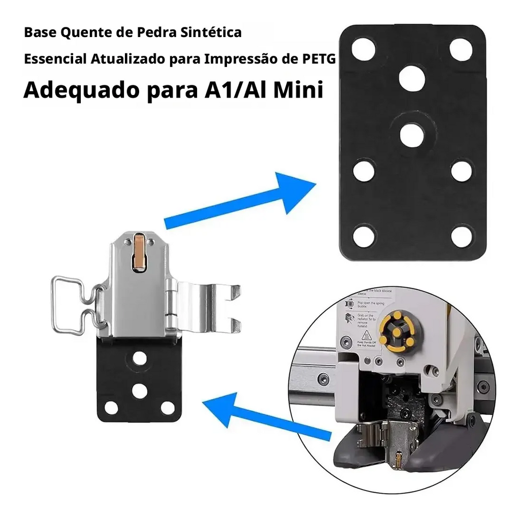 Conjunto Aquecimento Hotend Compatível Com Bambu A1 Mini 24v