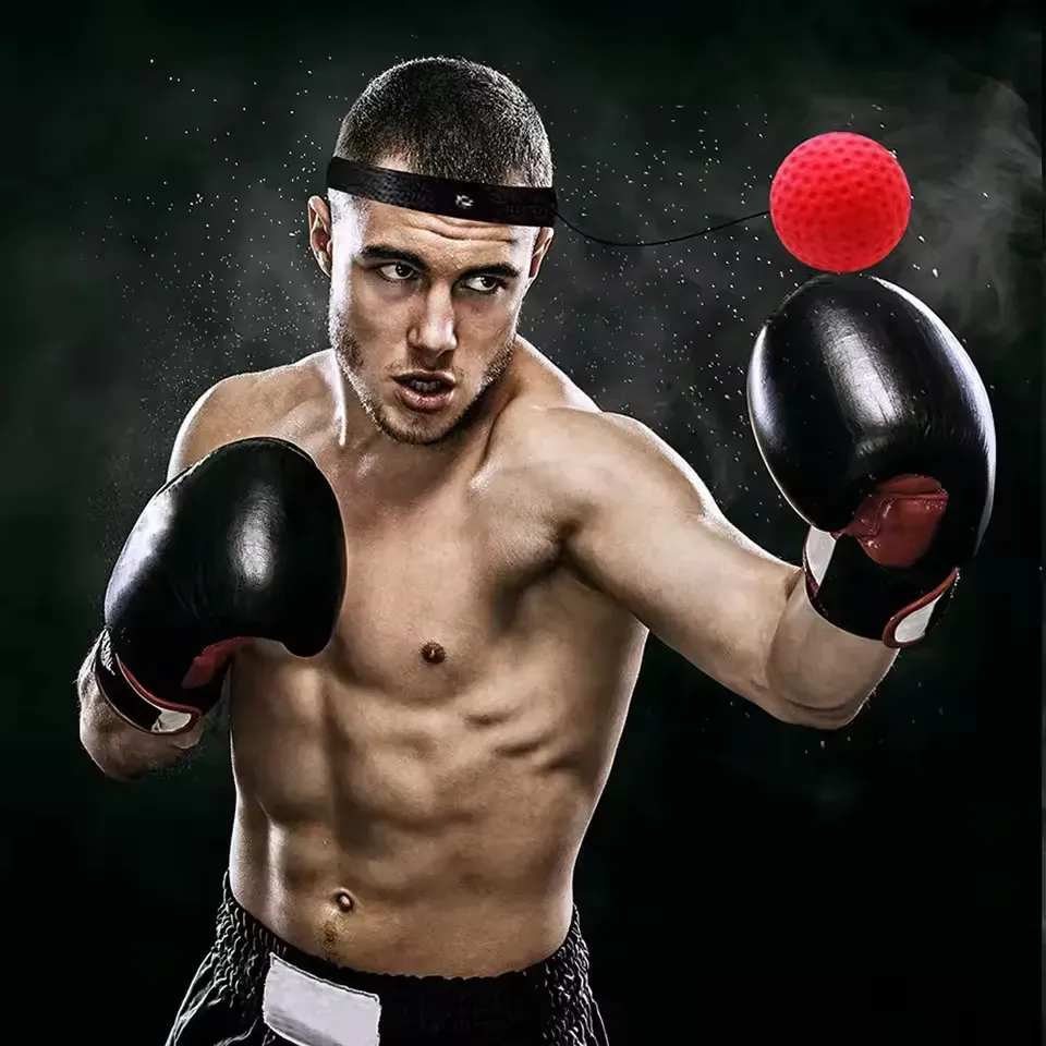 Bola De Reflexo Kickboxing Boxe Muay Thai Treino Velocidade