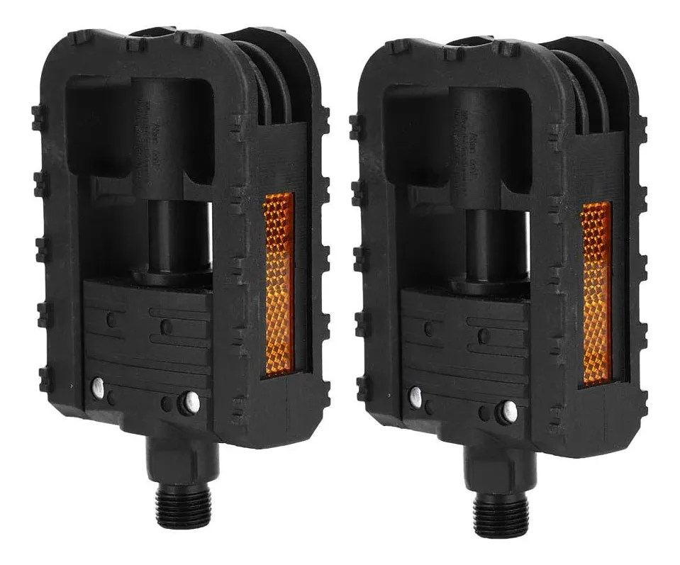 Pedal Bicicleta Wellgo 9/16 F-178 Articulado Dobrável Nylon