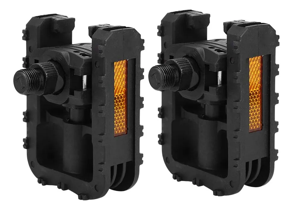 Pedal Bicicleta Wellgo 9/16 F-178 Articulado Dobrável Nylon