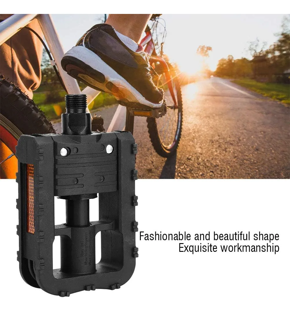Pedal Bicicleta Wellgo 9/16 F-178 Articulado Dobrável Nylon