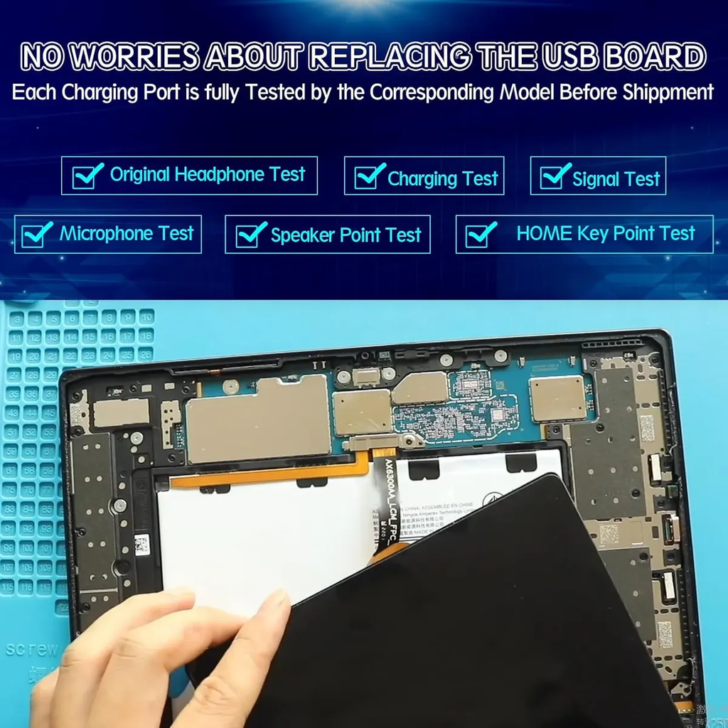 Placa De Carga Compatível Galaxy Tab A9 Plus X210 X215 X216b