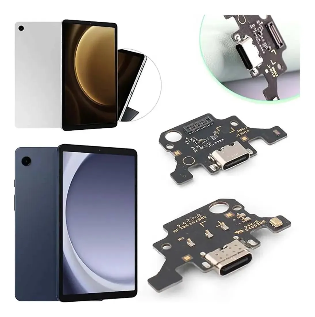 Placa De Carga Compatível Galaxy Tab A9 Plus X210 X215 X216b