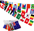 Bandeira Missões Evangelho 100 Países 30m 21x14cm