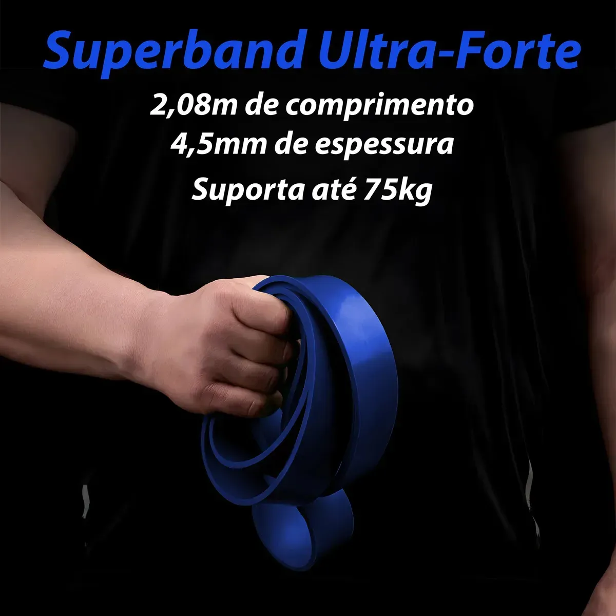 Super Band Elásticoextensor Crossfit Tensão Ultra Forte