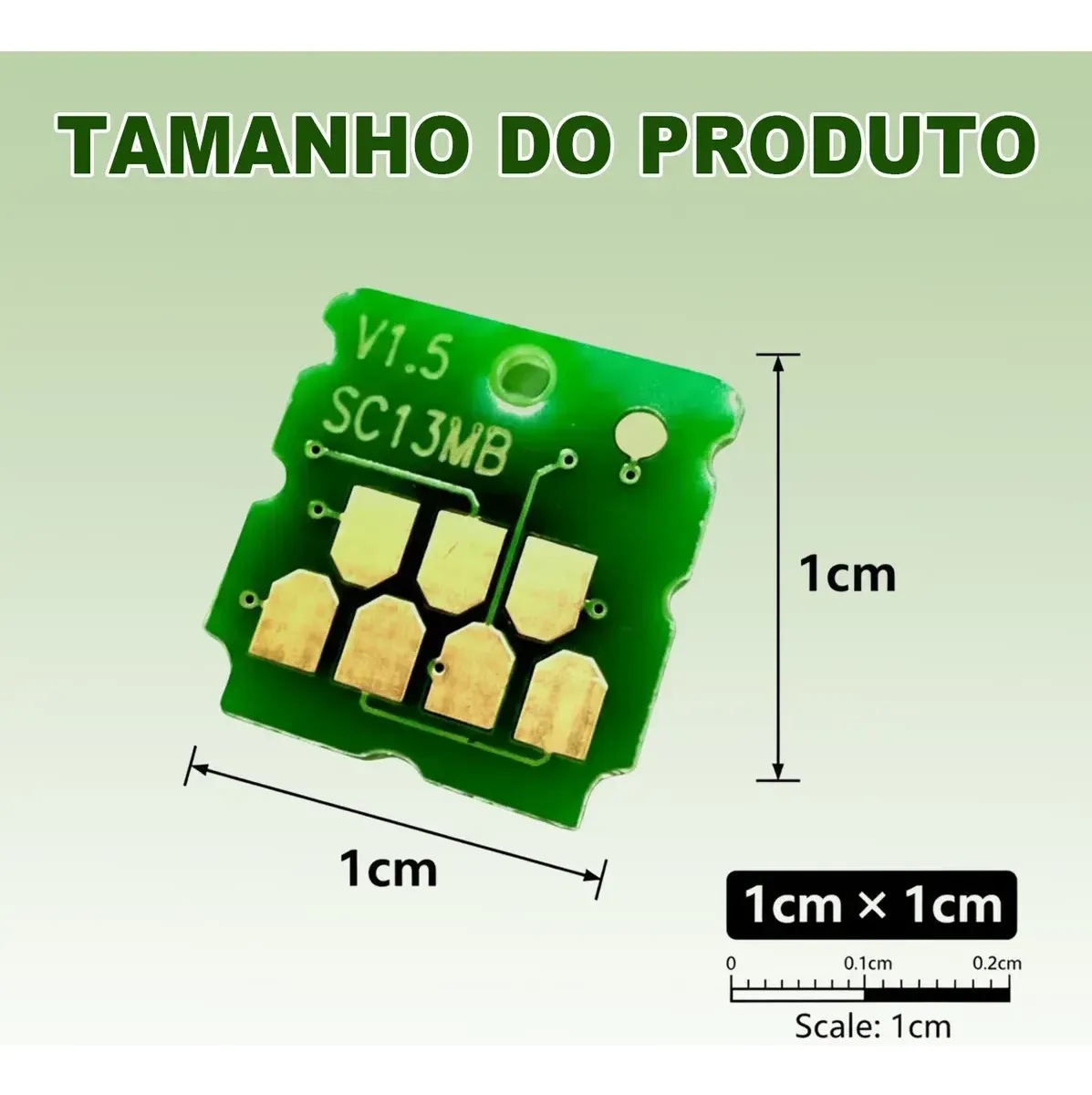Kit 5 Chip Caixa Manutenção T3100 T5100 F500 F501 T3170 T5170