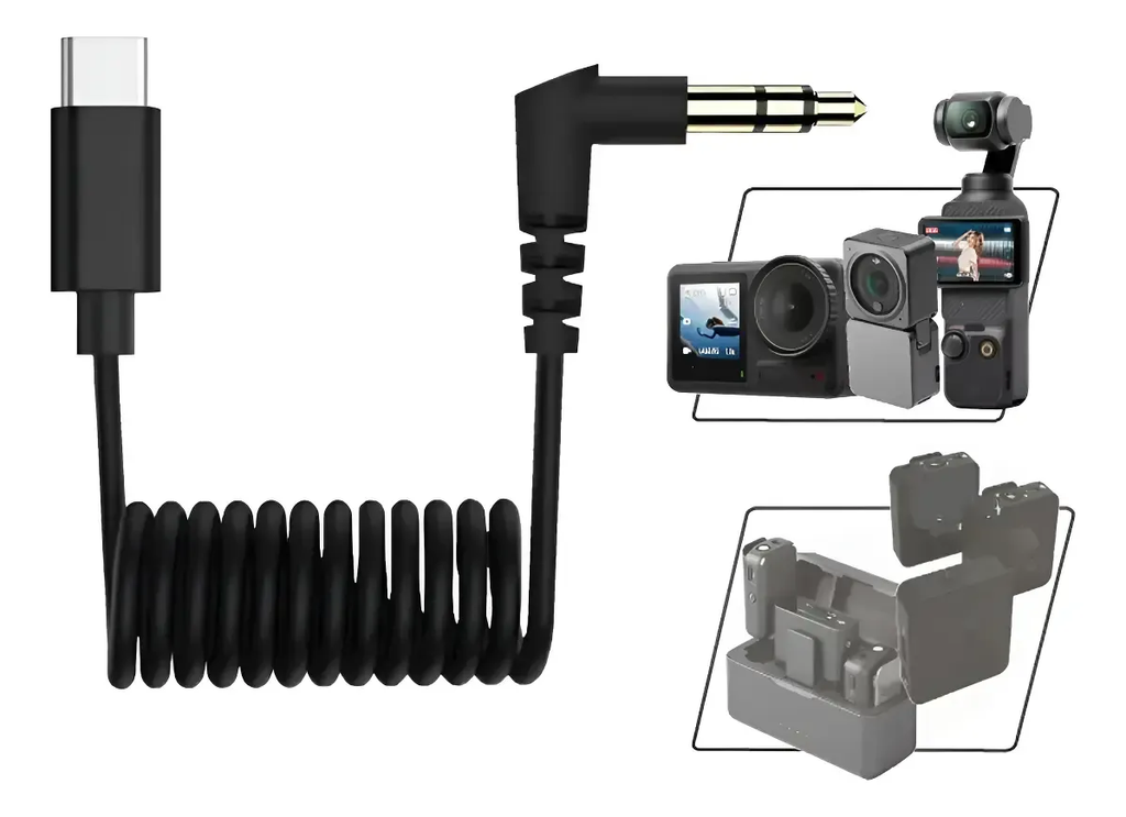 Cabo Adaptador 3.5mm Tipo C Trs P2 Para Usb-c