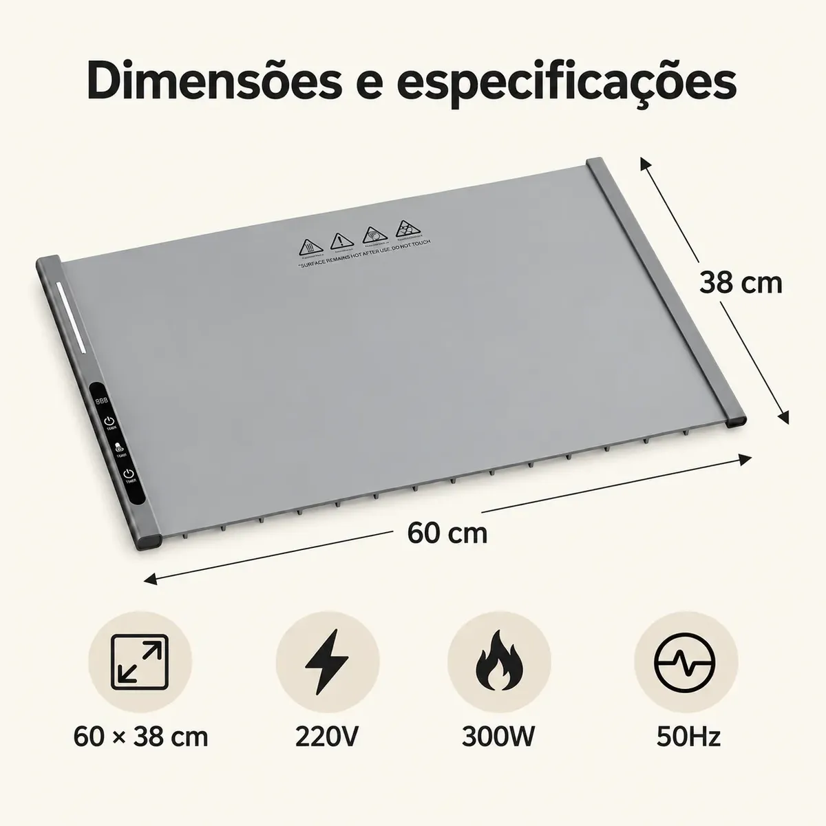 Tapete De Aquecimento Para Aquecimento De Alimentos Almofada