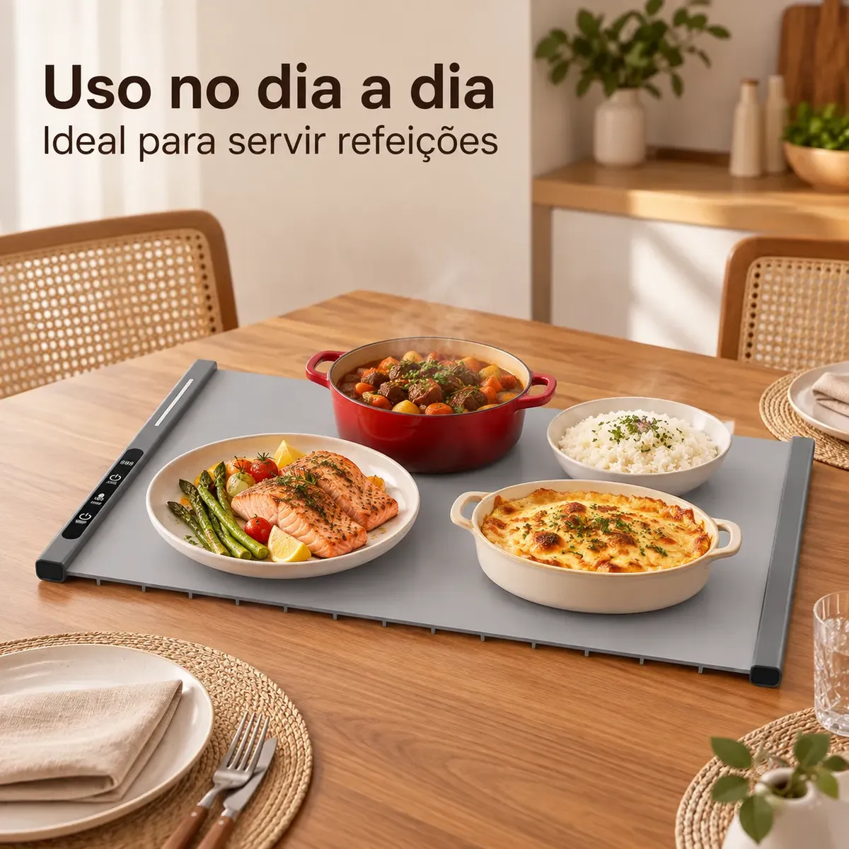 Tapete De Aquecimento Para Aquecimento De Alimentos Almofada