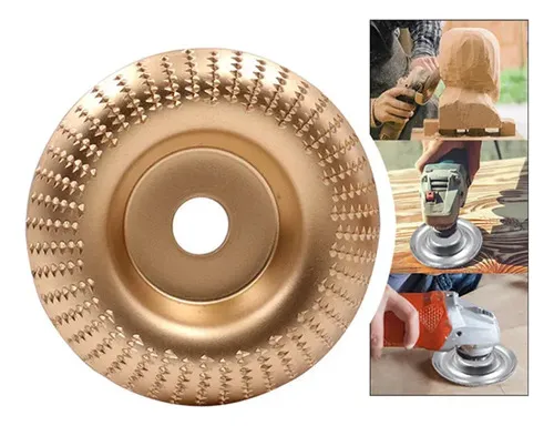 Kit 4 Rebolo Disco Desbaste Entalhe Madeira Esmerilhadeira
