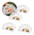 Tela Mosquiteiro Protetor Alimento Grande 48x48cm C/4 Tule
