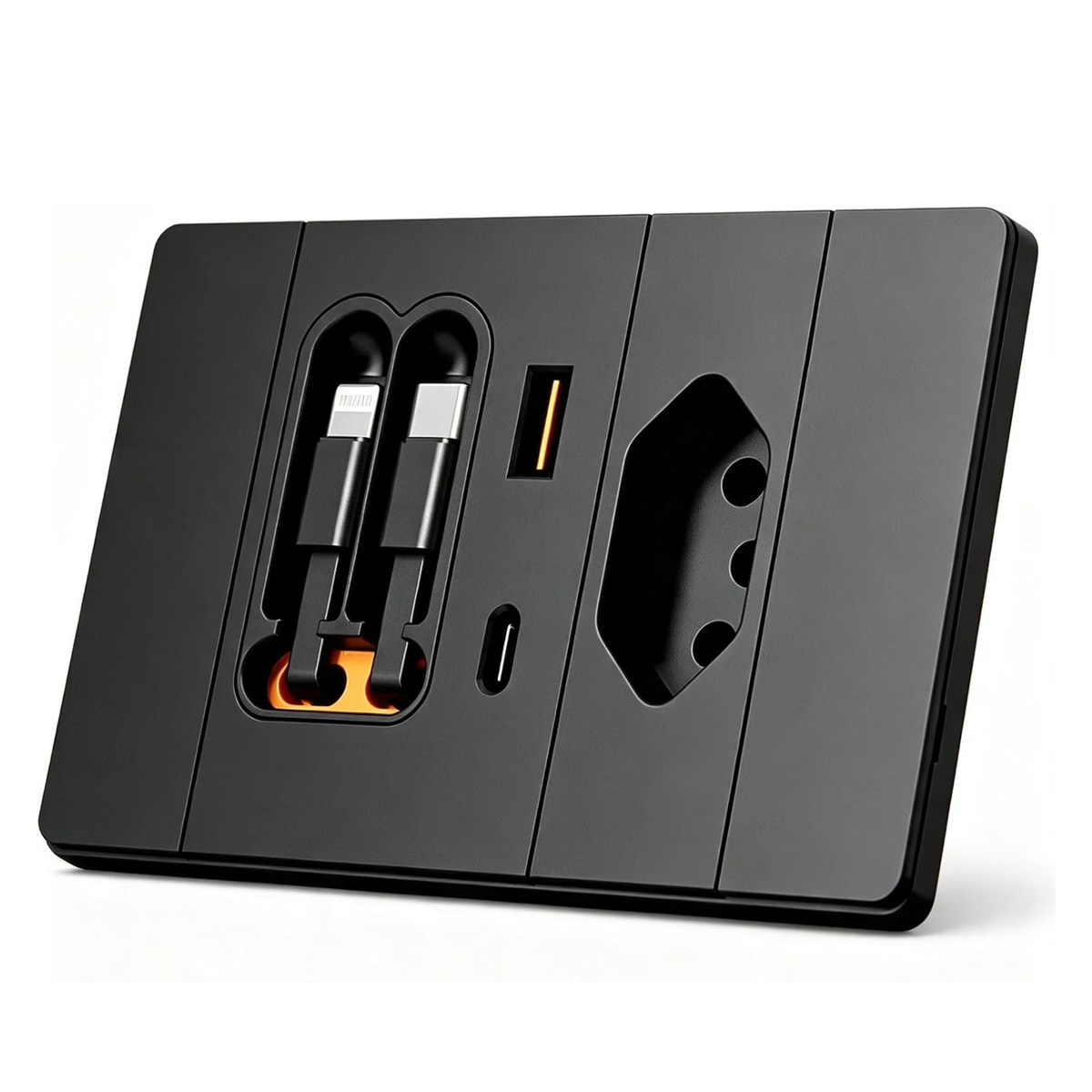 Carregador De Parede Retrátil De 20w Para Carregamento Rápido