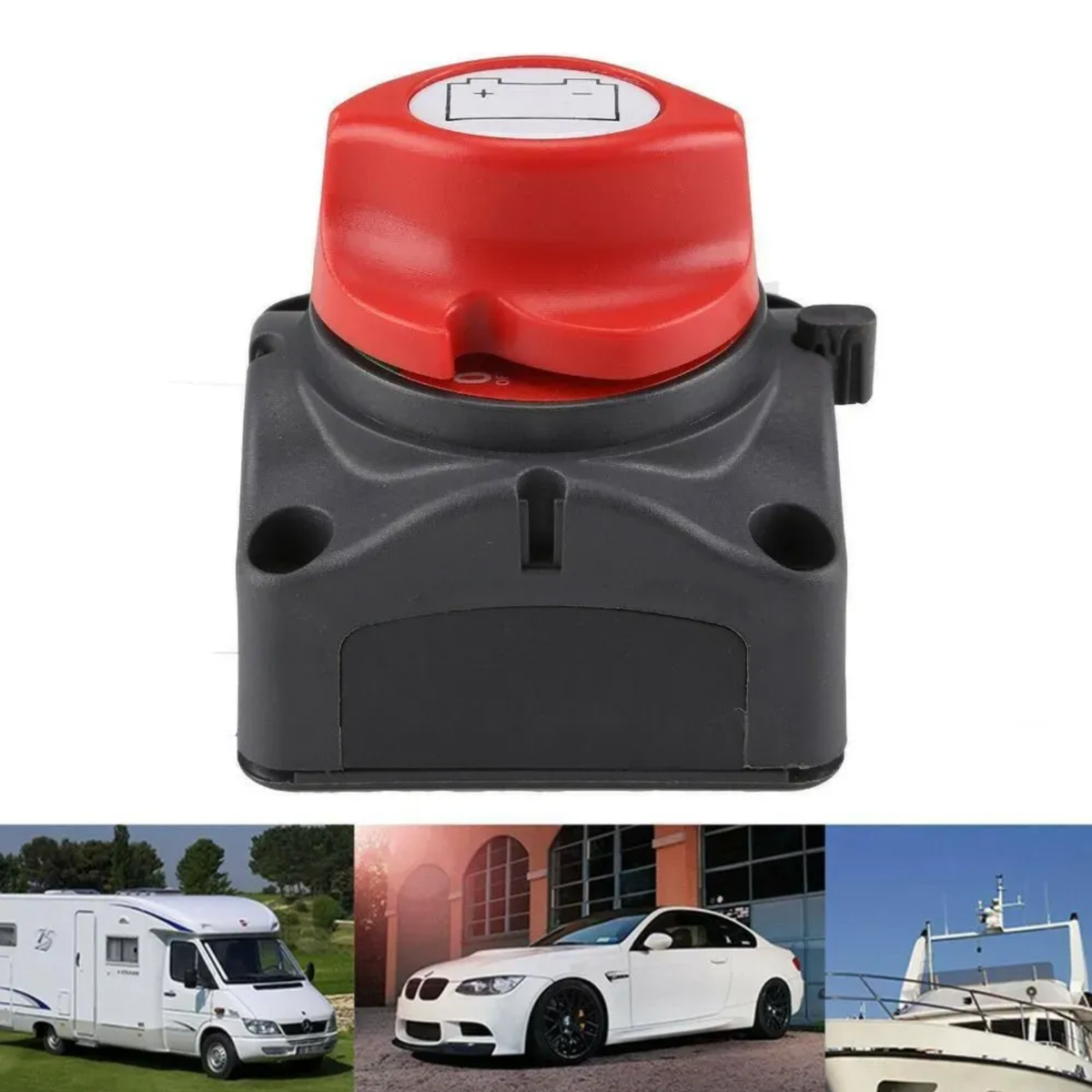 Chave Seletora De Bateria 200a Náutica Barco Trailer