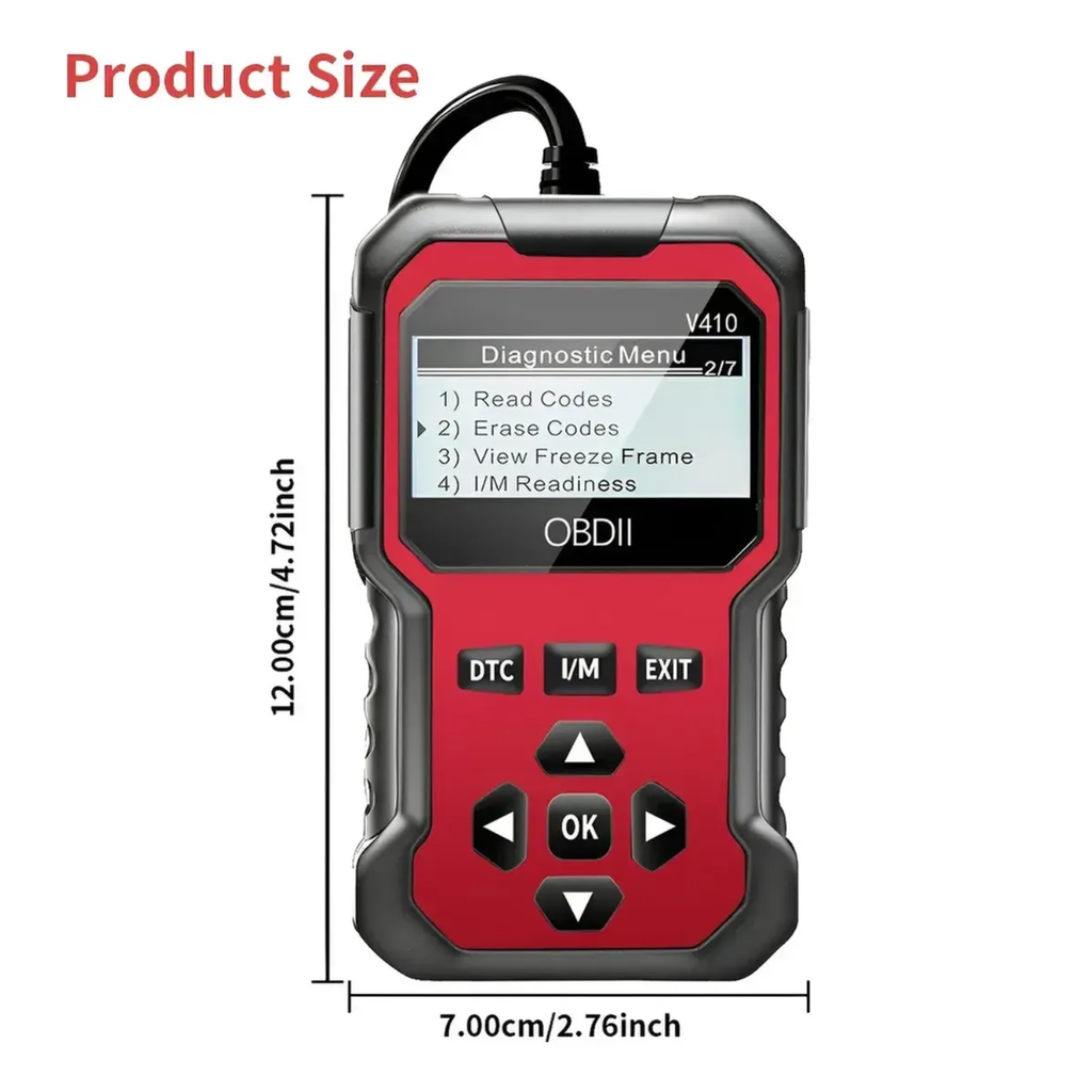 Scanner Automotivo Profissional V410 Obd2 Diagnóstico