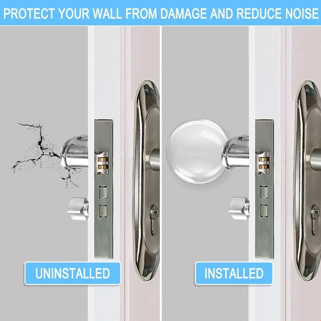 Protetor Anti Impacto Para Porta Parede E Moveis