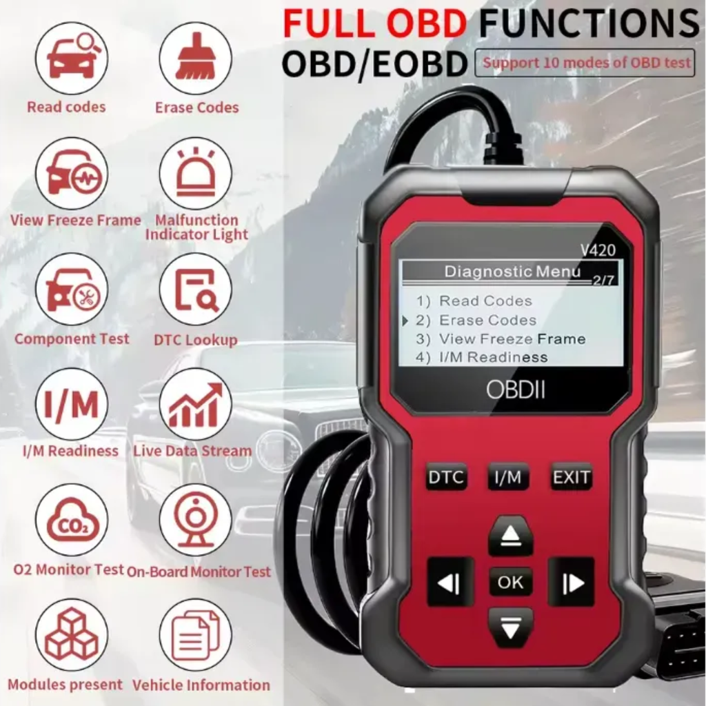 Scanner Automotivo Profissional V410 Obd2 Diagnóstico