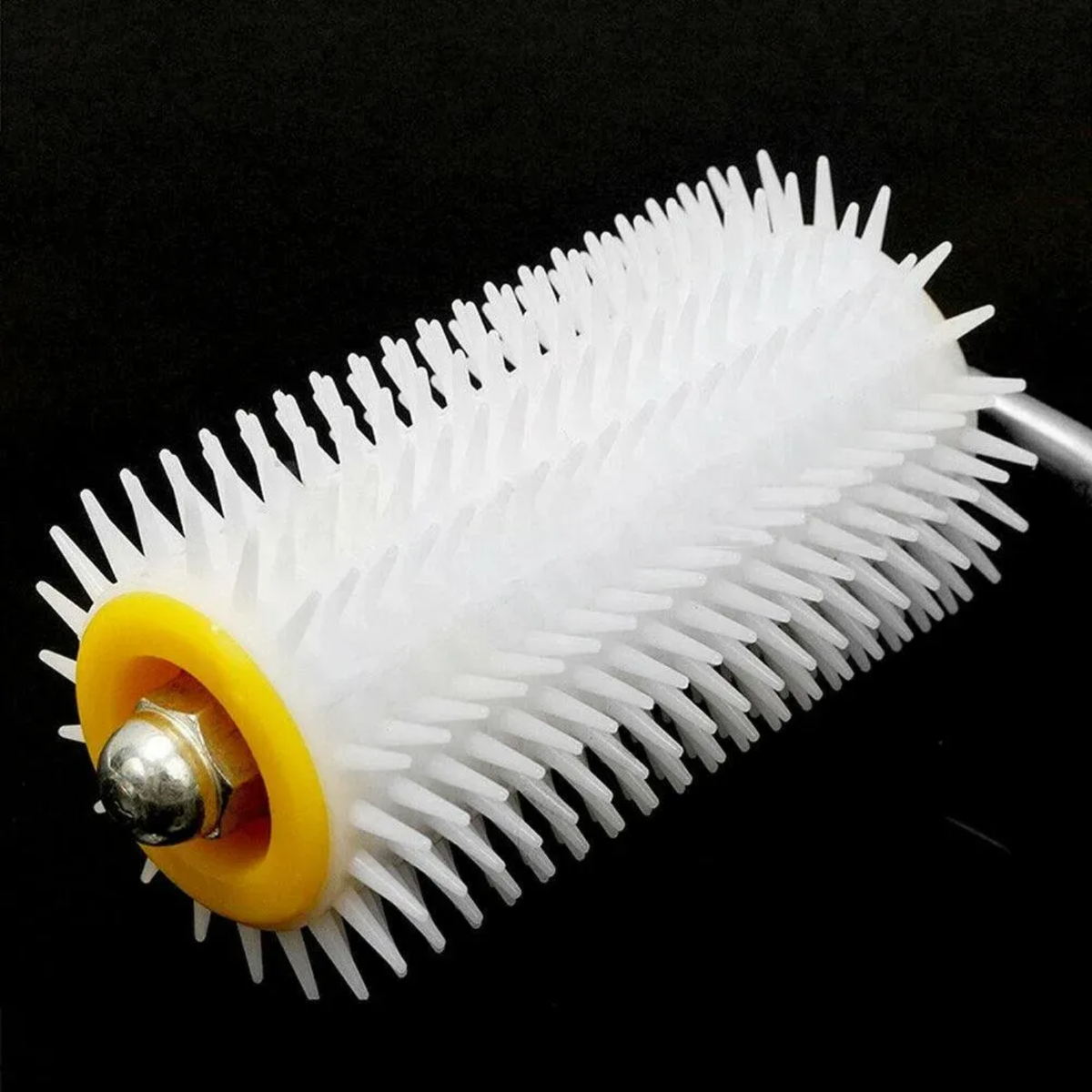Rolo Desoperculador Apicultura Favo Mel Cerdas De Nylon