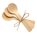 Mini Colher De Madeira Sobremesa 10cm Descartável 100un