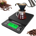Balança Digital Café Grão 5kg 0.1g C/ Cronômetro P/ Barista