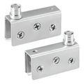 Dobradiça De Rack Vitrini De Vidro 5mm E 10mm - Par