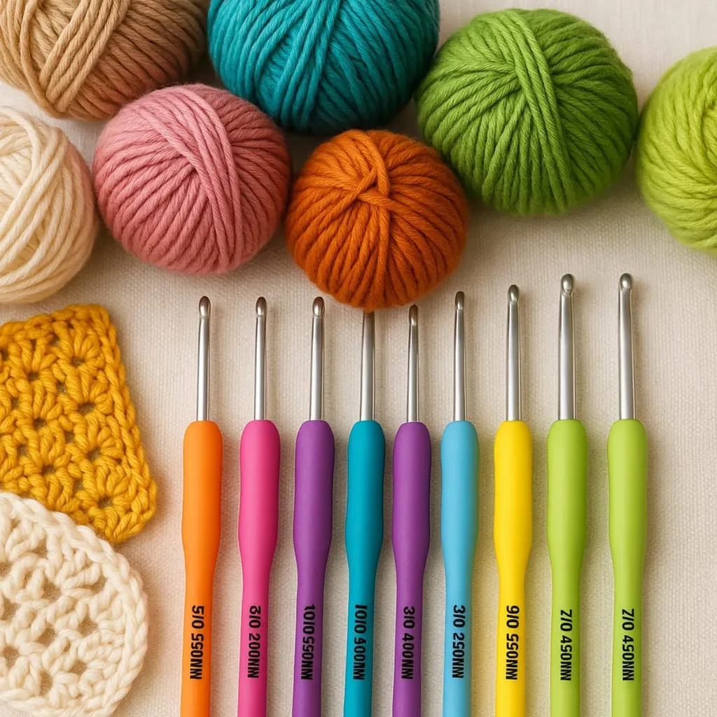 Kit Agulhas Barbante Pacote Com 8 Unidades Colorido