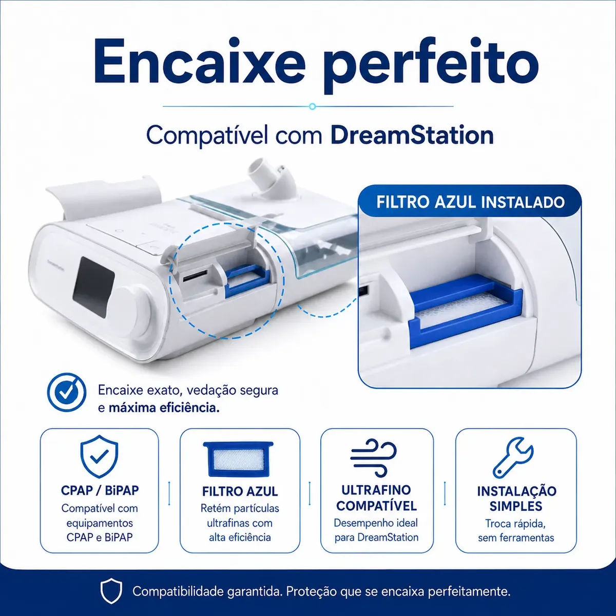 Filtro Para Cpap Philips Dreamstation Kit 12+04 Anual