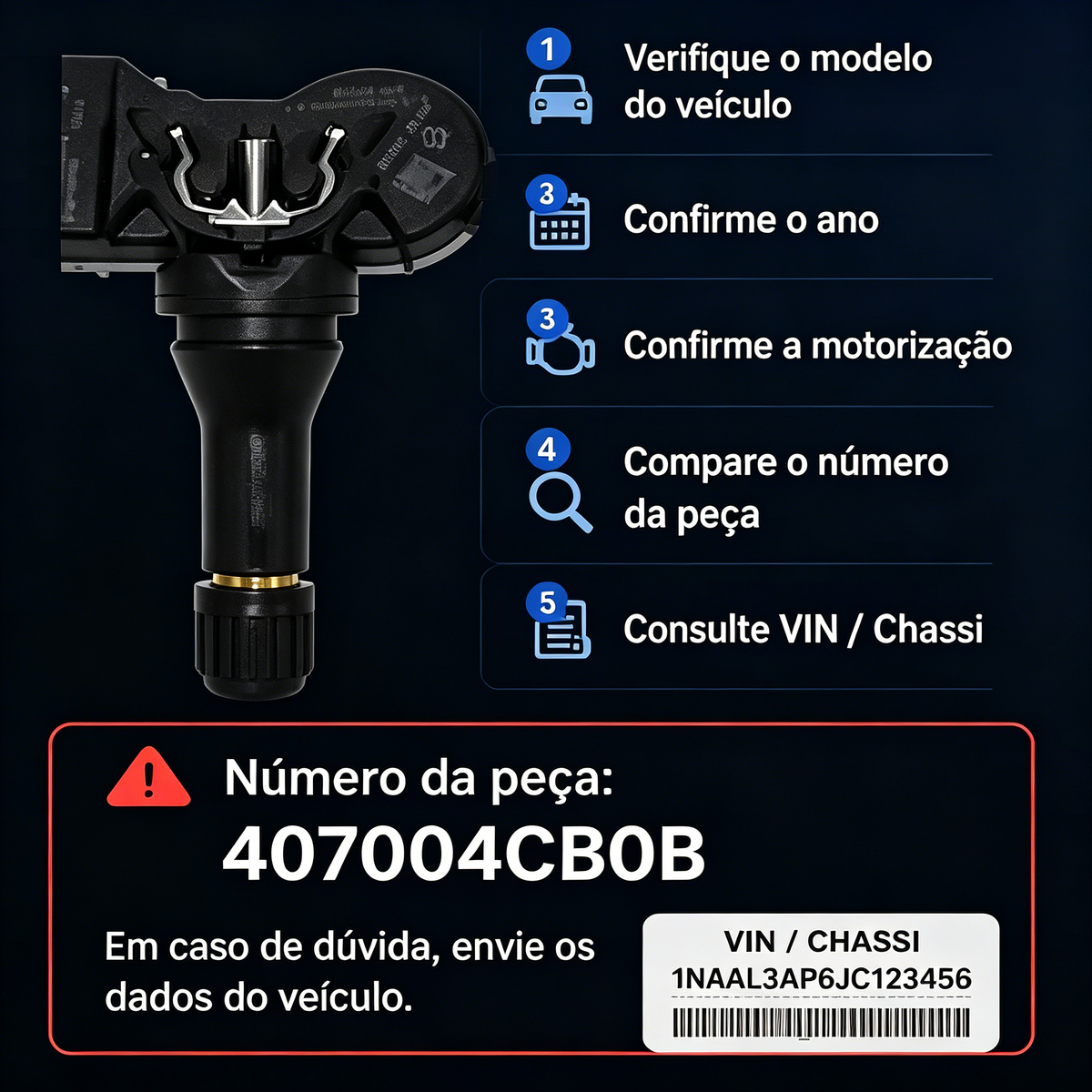 Sensor Tpms Pressão Pneu Nissan Renault Koleos