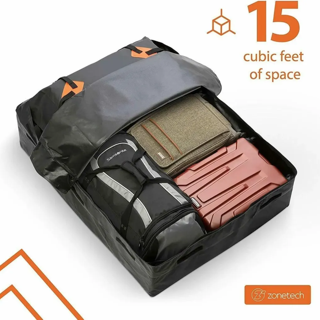 Bagageiro De Teto Maleiro Impermeável Viagem Mala Dobrável