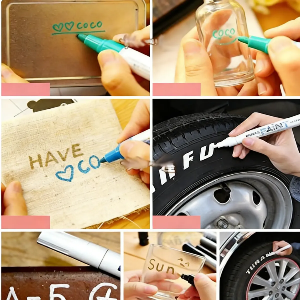 Caneta Paint Reparadora Permanente Prova d'água Automotiva
