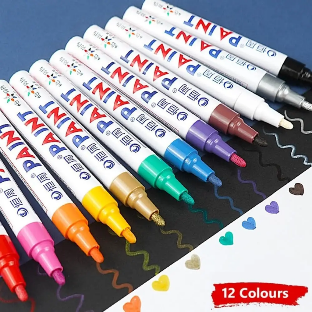 Caneta Paint Reparadora Permanente Prova d'água Automotiva