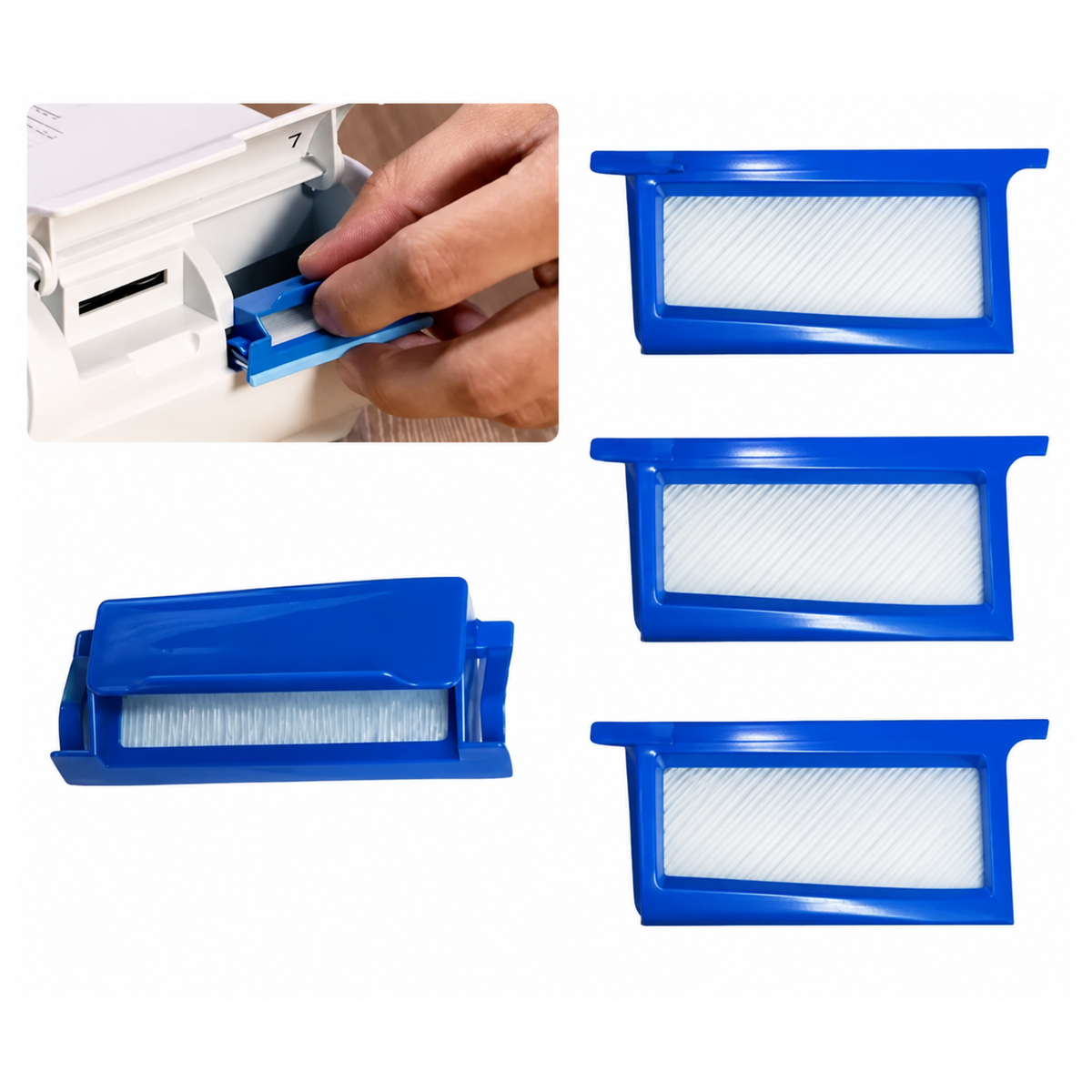 Kit 03+01 Filtros Para Cpap P-hilip Respironics Dreamstation