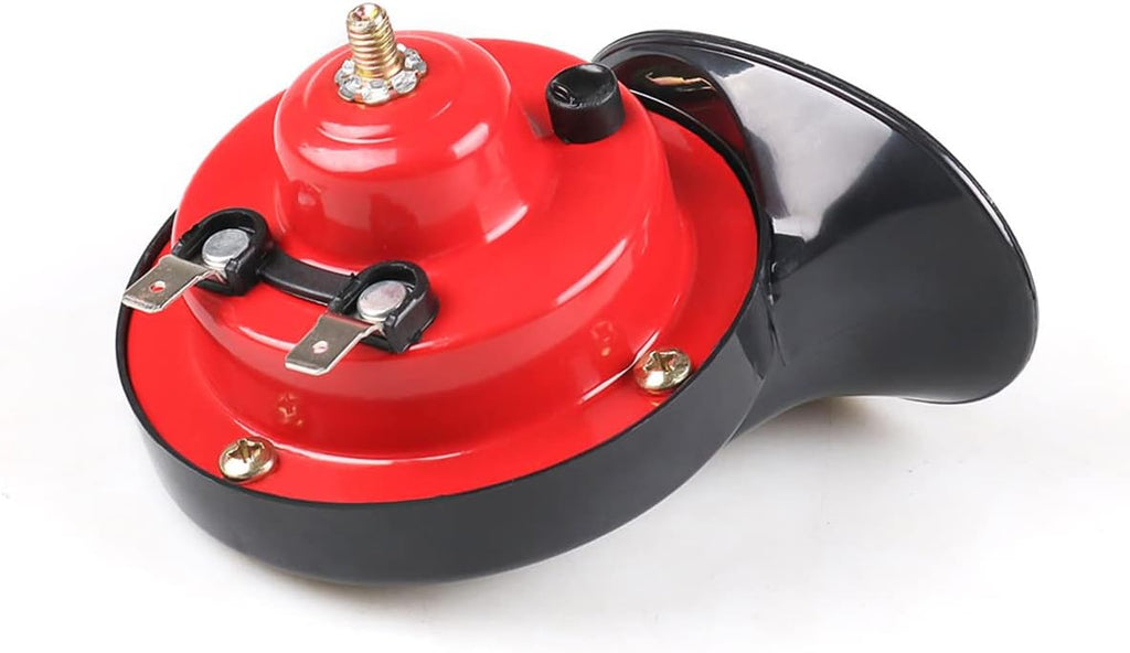Par Buzina Caracol 12v Universal Forte Moto Carro Caminhão
